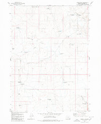 Squaw Flat topographic map thumbnail