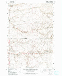 Stanfield SE 1993 topographic map thumbnail