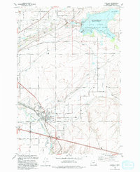 Stanfield 1993 topographic map thumbnail
