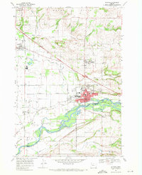 Stayton 1969 topographic map thumbnail