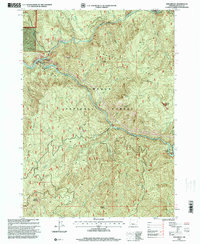 Steamboat 1997 topographic map thumbnail