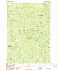 Steins Pillar 1990 topographic map preview