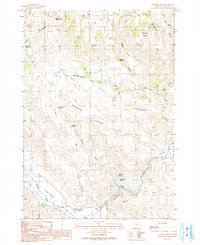 Stemler Ridge 1990 topographic map preview