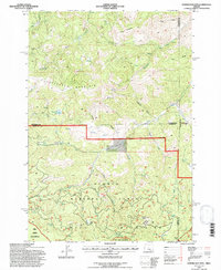 Stephenson Mtn. 1992 topographic map thumbnail