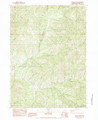 Sterling Creek 1983 topographic map thumbnail