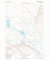 Stinking Lake 1980 topographic map thumbnail