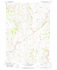 Stinkingwater Pass 1978 topographic map thumbnail