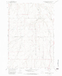 Strawberry Canyon SW 1968 topographic map thumbnail