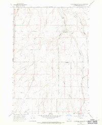 Strawberry Canyon SW 1968 topographic map thumbnail