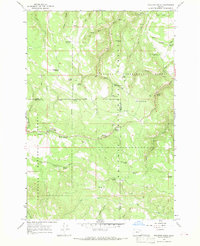 Sullivan Gulch 1967 topographic map thumbnail