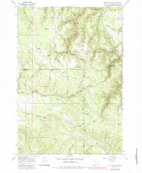 Sullivan Gulch 1967 topographic map thumbnail