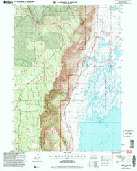 Summer Lake 2004 topographic map thumbnail