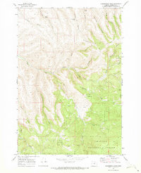 Summerfield Ridge 1969 topographic map thumbnail
