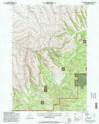 Summerfield Ridge 1995 topographic map thumbnail