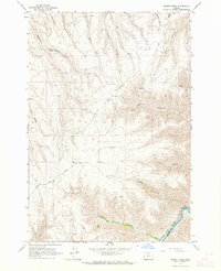 Summit Ridge 1962 topographic map preview