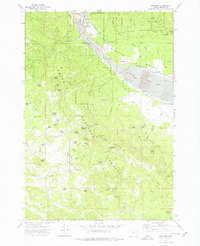 Sumpter 1972 topographic map thumbnail