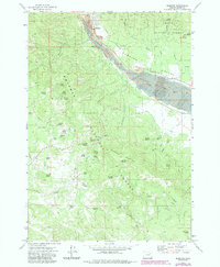 Sumpter 1972 topographic map thumbnail