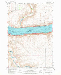 Sundale NW 1971 topographic map thumbnail