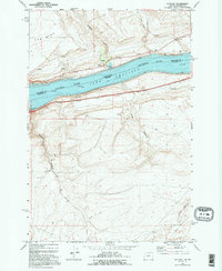 Sundale 1971 topographic map thumbnail