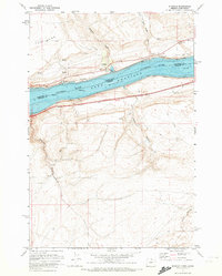 Sundale 1971 topographic map preview