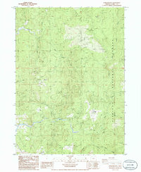Sundown Mtn topographic map thumbnail