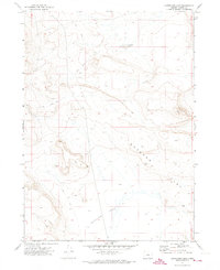 Surveyors Lake 1971 topographic map thumbnail