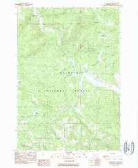 Susanville 1990 topographic map thumbnail