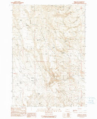 Swede Flat 1990 topographic map thumbnail
