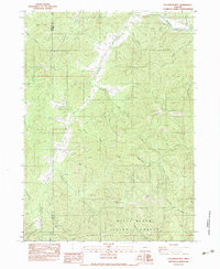 Tallowbox Mtn topographic map thumbnail