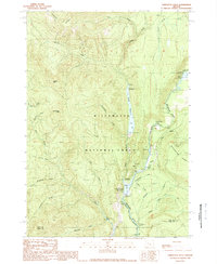 Tamolitch Falls 1989 topographic map thumbnail