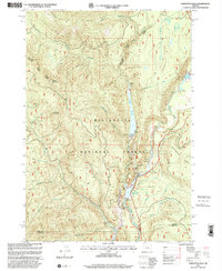 Tamolitch Falls 1997 topographic map thumbnail