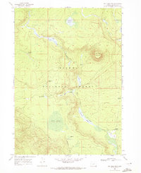 Tea Table Mtn 1968 topographic map preview