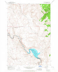 Telocaset 1965 topographic map thumbnail