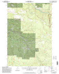 The Cockscomb 1995 topographic map preview