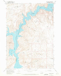 The Elbow 1967 topographic map thumbnail