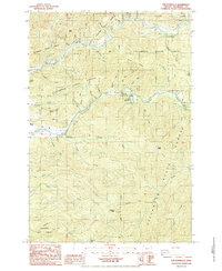 The Peninsula 1984 topographic map thumbnail