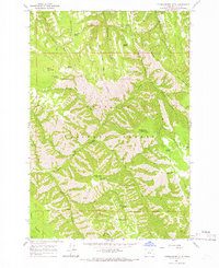 Thimbleberry Mtn topographic map thumbnail