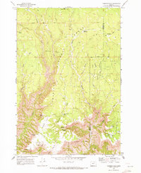 Thompson Flat 1969 topographic map thumbnail