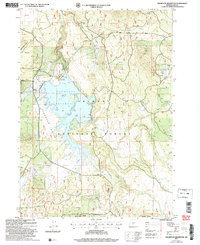 Thompson Reservoir 2004 topographic map thumbnail