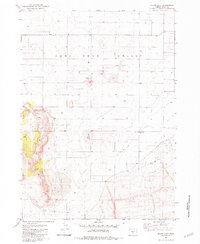Thorn Lake 1981 topographic map thumbnail