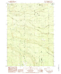 Thousand Springs 1985 topographic map thumbnail