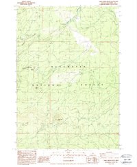 Three Creek Butte 1988 topographic map thumbnail