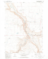Three Forks 1980 topographic map preview