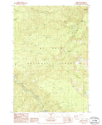 Three Lynx 1985 topographic map thumbnail