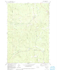 Timber 1979 topographic map thumbnail