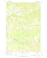 Tollgate 1963 topographic map thumbnail