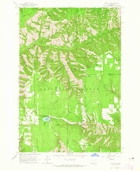 Tollgate 1963 topographic map preview