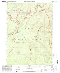 Tolo Mountain 1998 topographic map thumbnail
