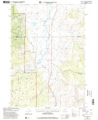 Trout Creek 1999 topographic map thumbnail