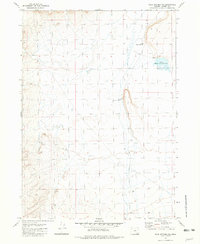 Tule Springs NE 1981 topographic map thumbnail